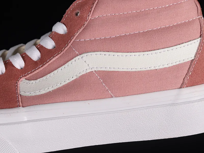 All categories Vans Vans series Vans Mid Vans China Vans Sk8-Mid cherry blossom pink mid-top casual sneakers VN0A3WM3609